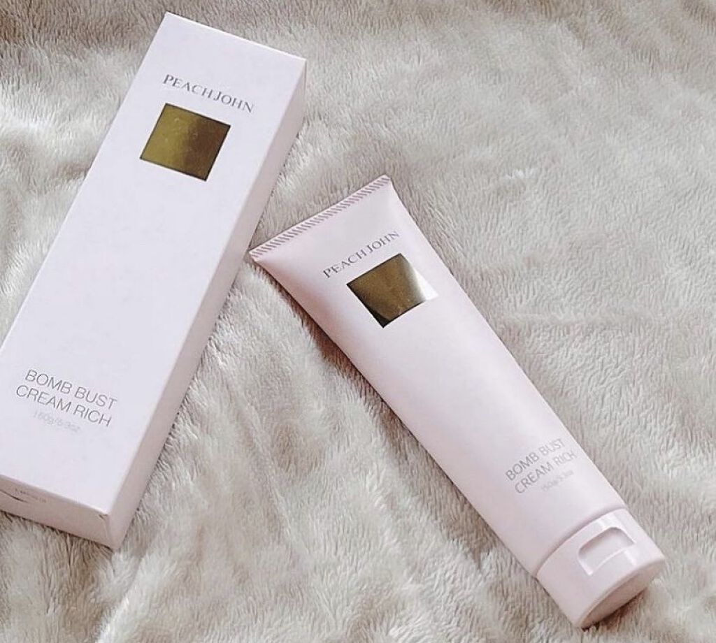 ボムバストクリーム　リッチ/PEACH JOHN/バスト・ヒップケアを使ったクチコミ（1枚目）