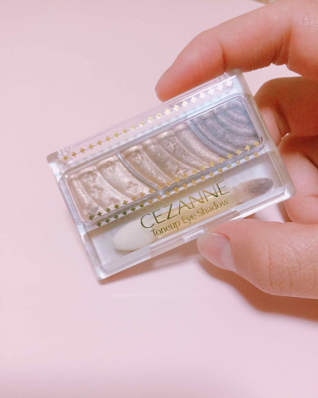 トーンアップアイシャドウ/CEZANNE/アイシャドウパレットを使ったクチコミ（1枚目）