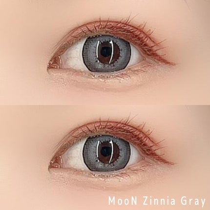 Zinnia/カラコンムーン/カラーコンタクトレンズを使ったクチコミ(4枚目)