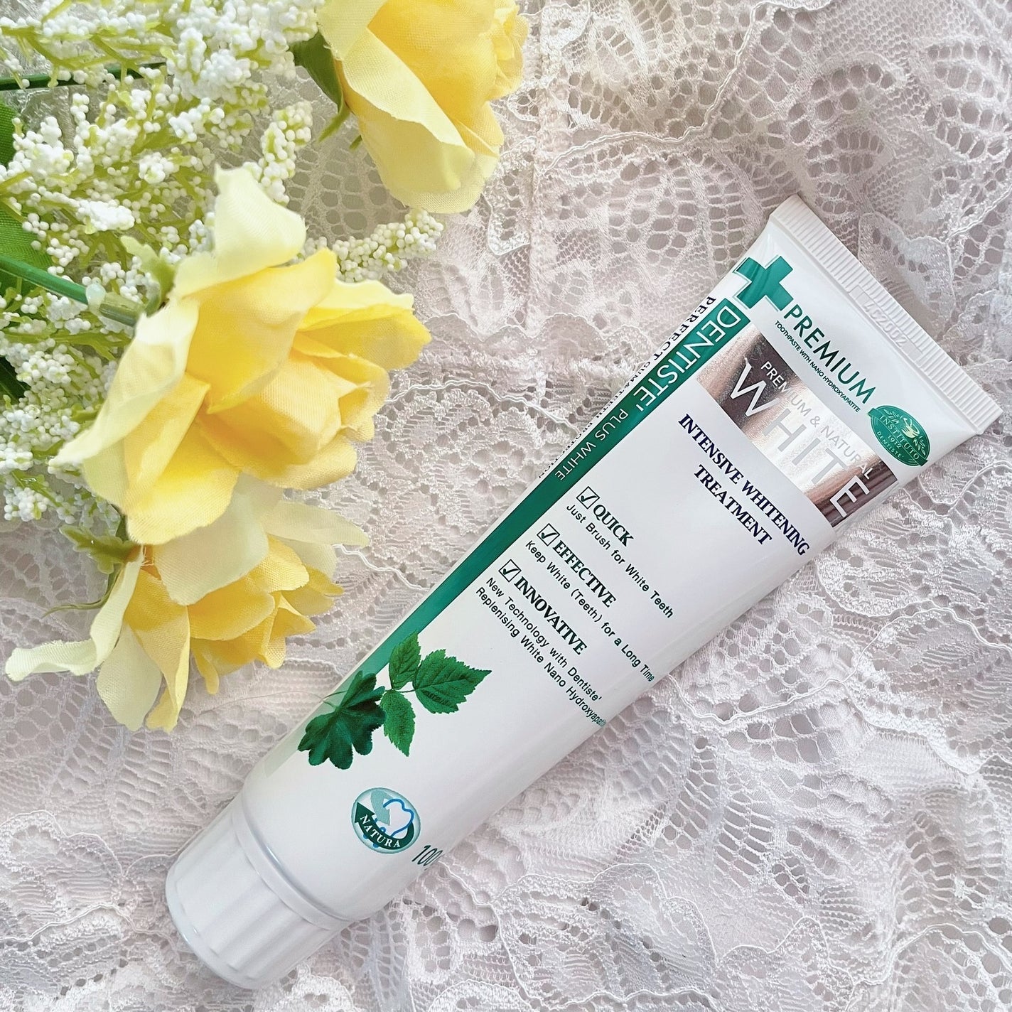 デンティス ホワイトニング チューブタイプ/デンティス/歯磨き粉を使ったクチコミ(1枚目)