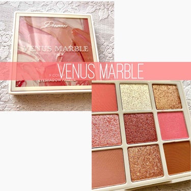 Venus Marble VenusMarble 9色アイシャドウパレットのクチコミ「【Venus Marble】【アイシャドウパレット 9色】【Dreamer】

こんにちは🐶✨.....」（1枚目）