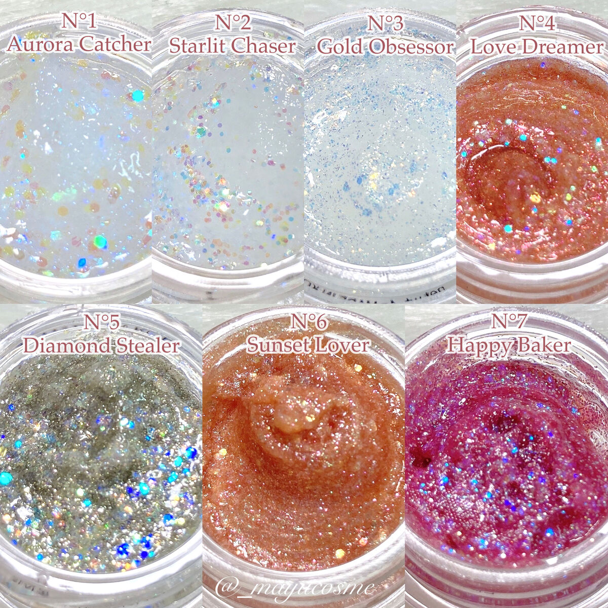 ゲットルーズグリッタージェル/unleashia/グリッターを使ったクチコミ（2枚目）