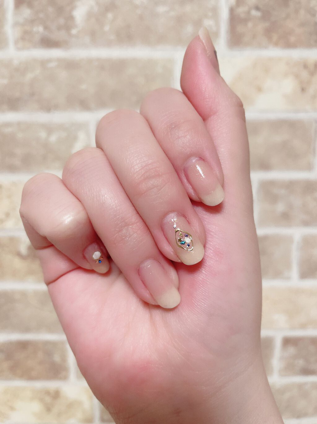 Somptueux(ソンプチュー) ネイルポリッシュ/DAISO/マニキュアを使ったクチコミ（3枚目）