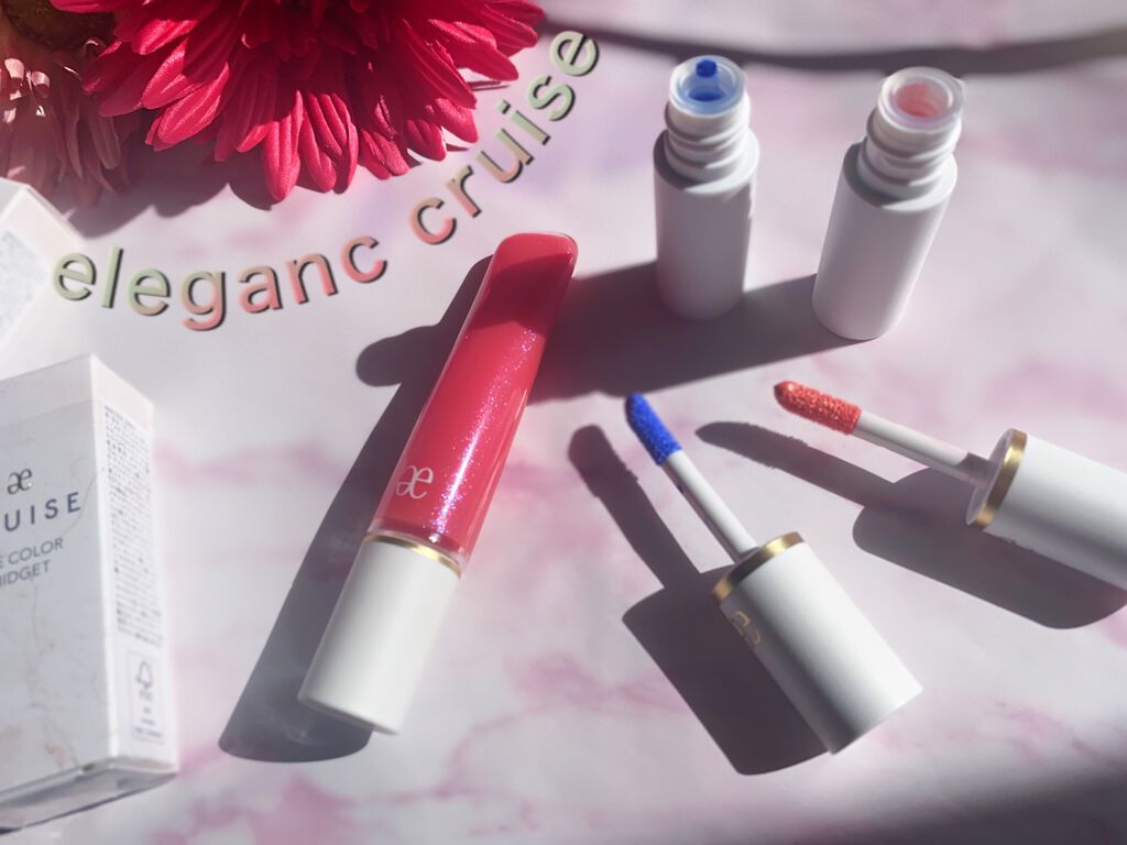 アイカラー ミジェット OR01/エレガンス クルーズ/ジェル・クリームアイシャドウを使ったクチコミ（1枚目）