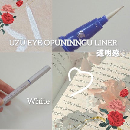 EYE OPENING LINER/UZU BY FLOWFUSHI/リキッドアイライナーを使ったクチコミ(1枚目)
