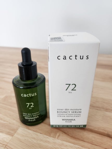 サボテンバウンシーセラム/WHAMISA/美容液を使ったクチコミ(1枚目)
