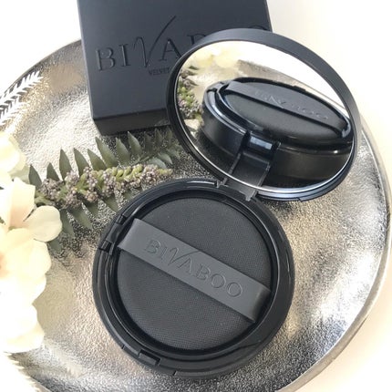 ベルベットジュエルクッション/BIVABOO/クッションファンデーションを使ったクチコミ(2枚目)