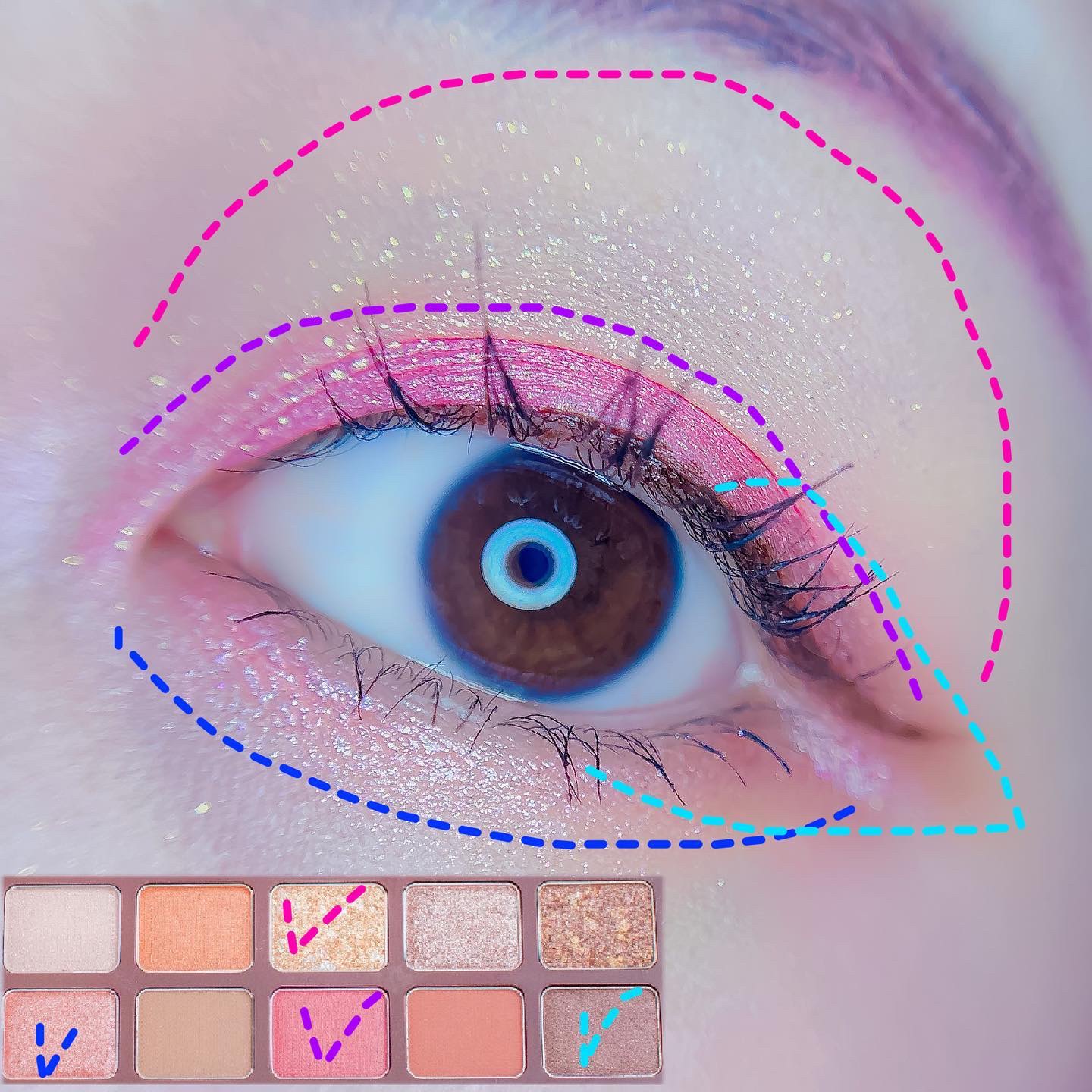 アズキ フィユテ アイ パレット/shu uemura/アイシャドウパレットを使ったクチコミ（2枚目）