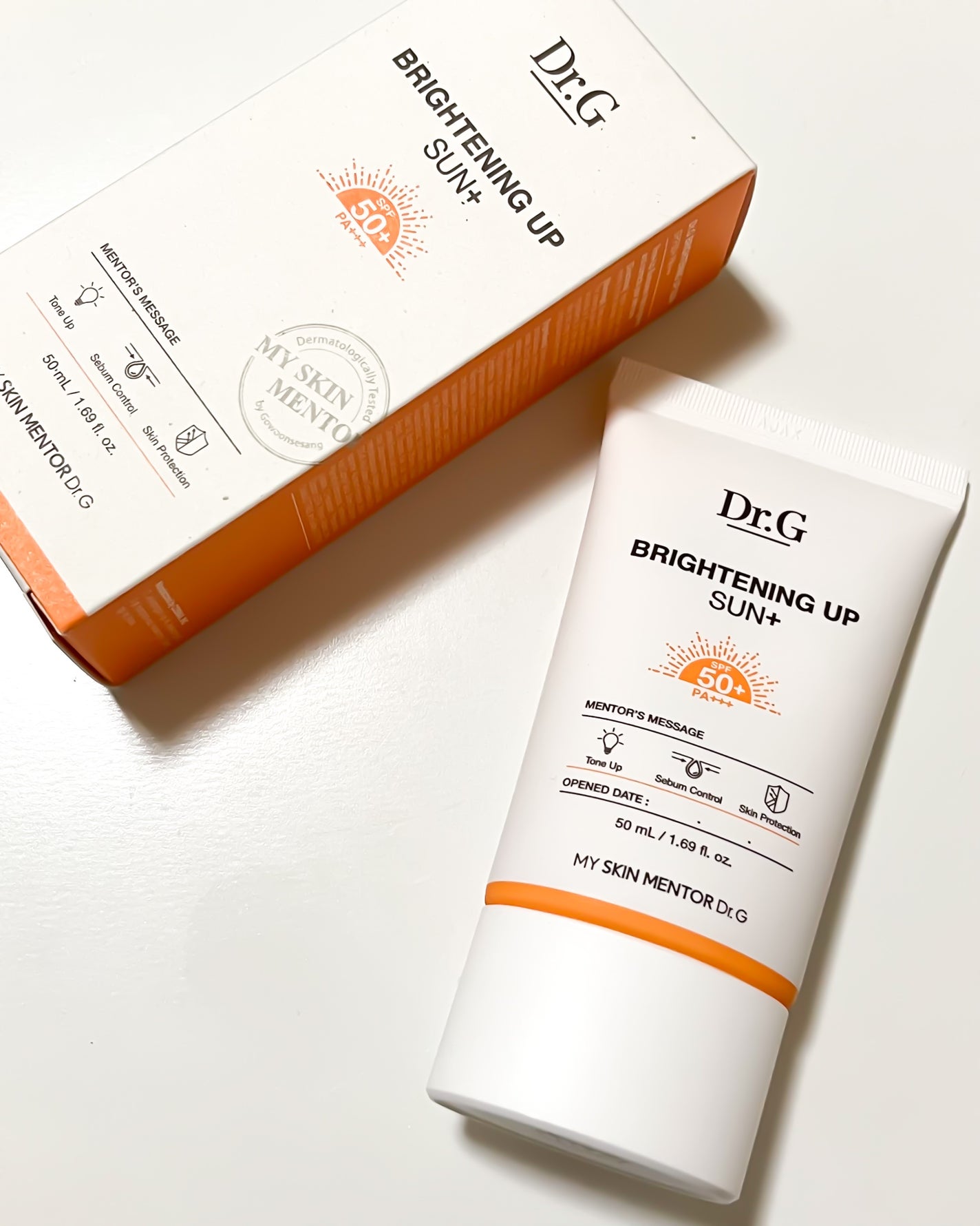 ブライトニングアップサンプラス/Dr.G/日焼け止めクリームを使ったクチコミ(5枚目)