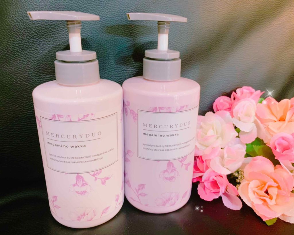 MERCURYDUO シャンプー【スムース】・トリートメント【スムース】/R&/市販シャンプーを使ったクチコミ(1枚目)