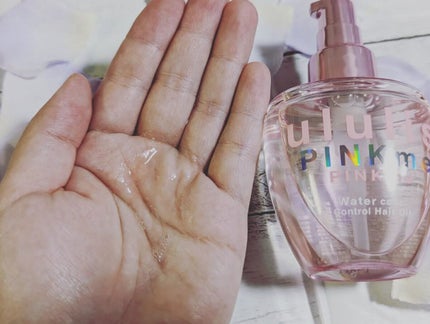 ピンクミー ウォーターコンク コントロール ヘアオイル/ululis/ヘアオイルを使ったクチコミ(2枚目)