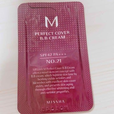 BBクリーム UV SPF40 PA+++/MISSHA/BBクリームを使ったクチコミ（1枚目）