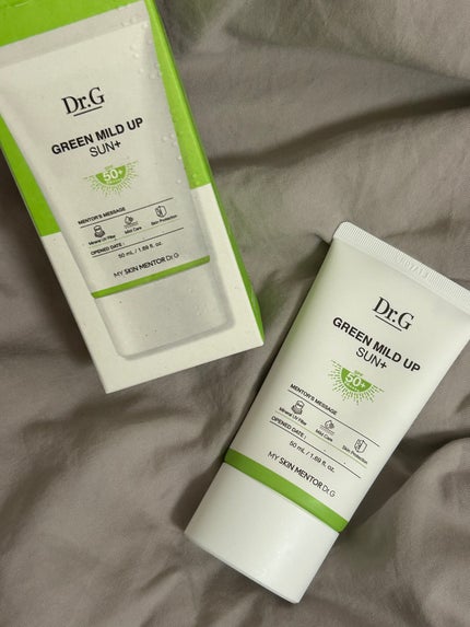 グリーンマイルドアップサンプラス/Dr.G/日焼け止めクリームを使ったクチコミ(3枚目)