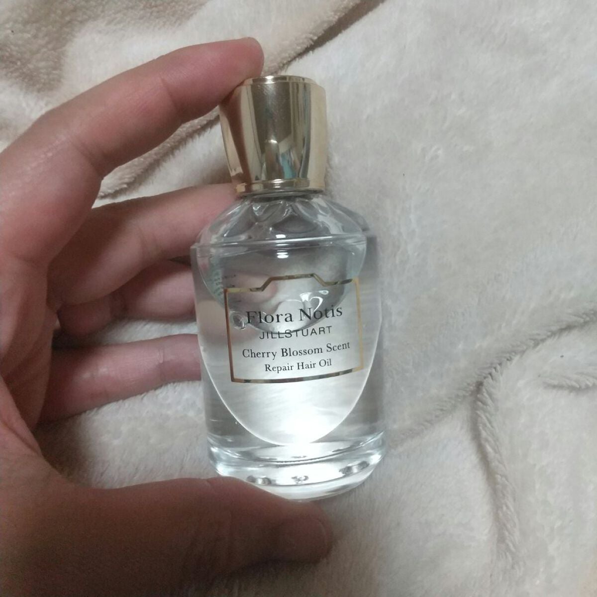 チェリーブロッサム リペアヘアオイル/Flora Notis JILL STUART/ヘアオイルを使ったクチコミ(1枚目)