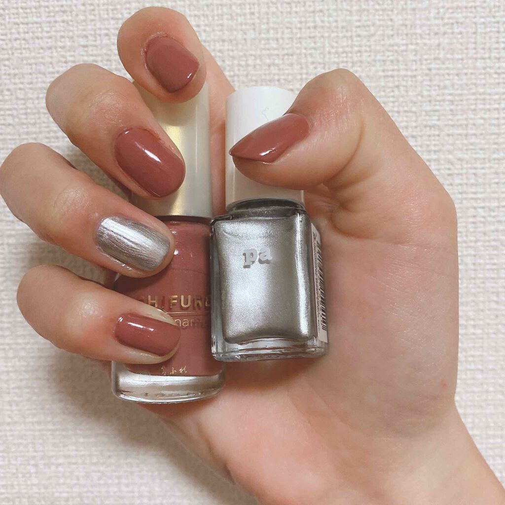 ネイル エナメル ちふれを使った口コミ セルフネイル シルバーをアクセン By ゆ う ち ゃ ん 敏感肌 代前半 Lips