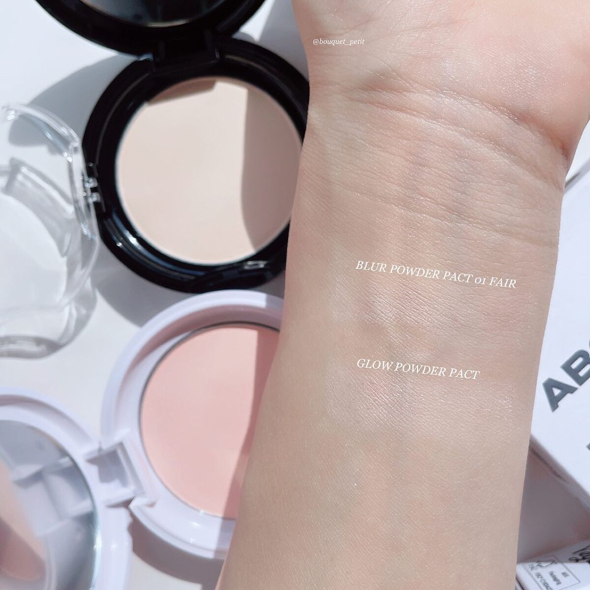 グローパウダーパクト/ABOUT TONE/プレストパウダーを使ったクチコミ(8枚目)