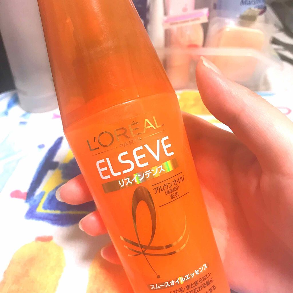 エルセーヴ リスインテンス スムースオイルエッセンス/ロレアル パリ/ヘアオイルを使ったクチコミ（1枚目）