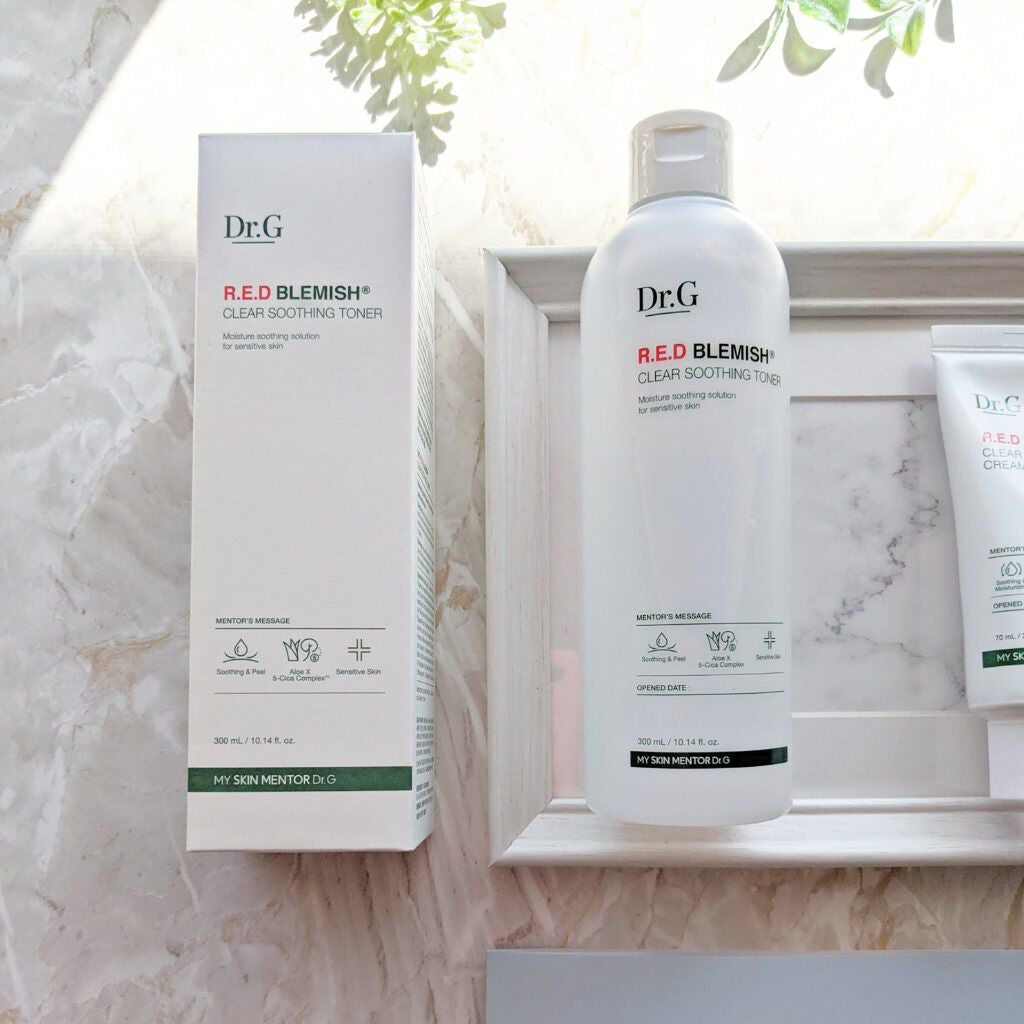 レッドブレミッシュ クリアスージングトナー/Dr.G/化粧水を使ったクチコミ(1枚目)