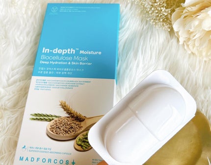 インデップス™モイスチャーバイオセルロースマスク/MADFORCOS/シートマスク・パックを使ったクチコミ(3枚目)