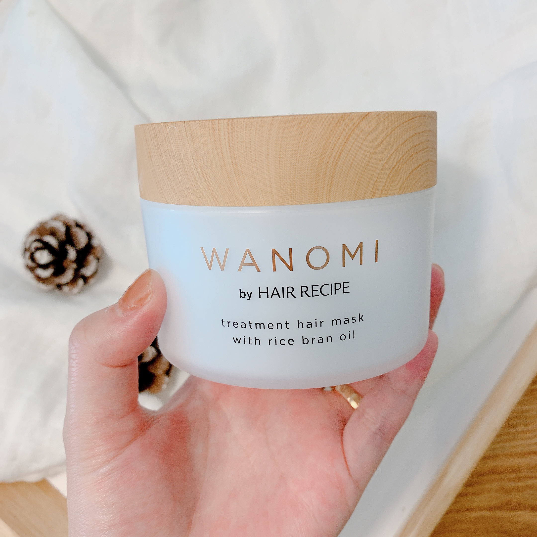 とろとろ トリートメント ヘアマスク/WANOMI/ヘアマスク・ヘアパックを使ったクチコミ（2枚目）