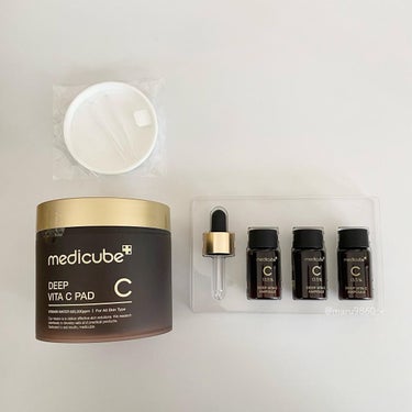 ディープビタCパッド/MEDICUBE/拭き取り化粧水を使ったクチコミ（3枚目）