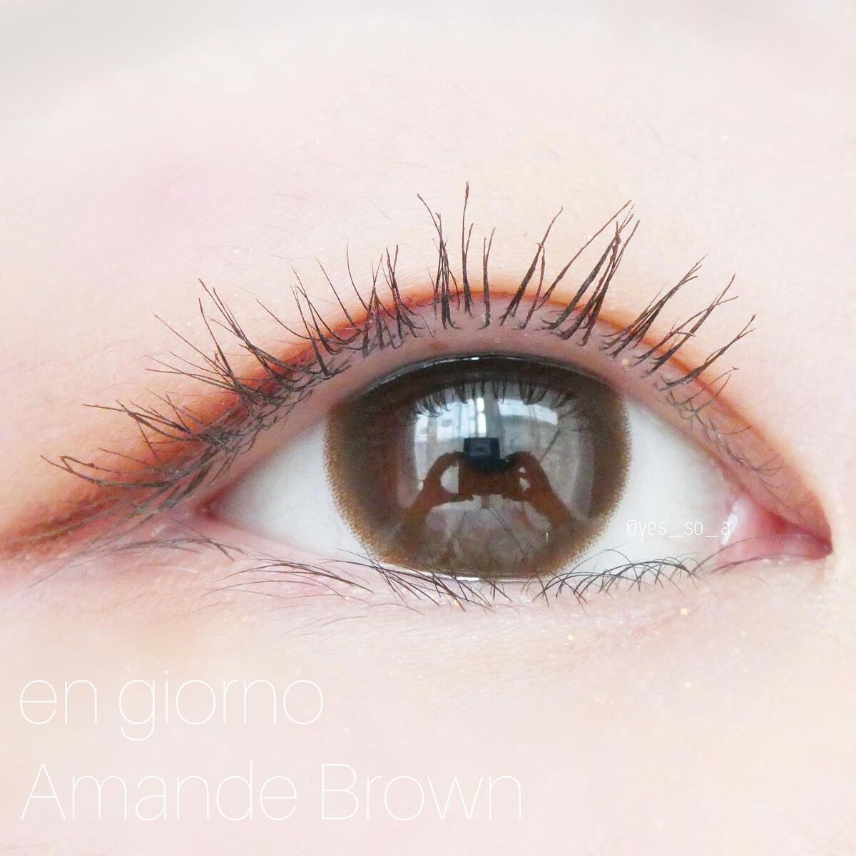 アンジョルノ/en Giorno/カラーコンタクトレンズを使ったクチコミ(1枚目)