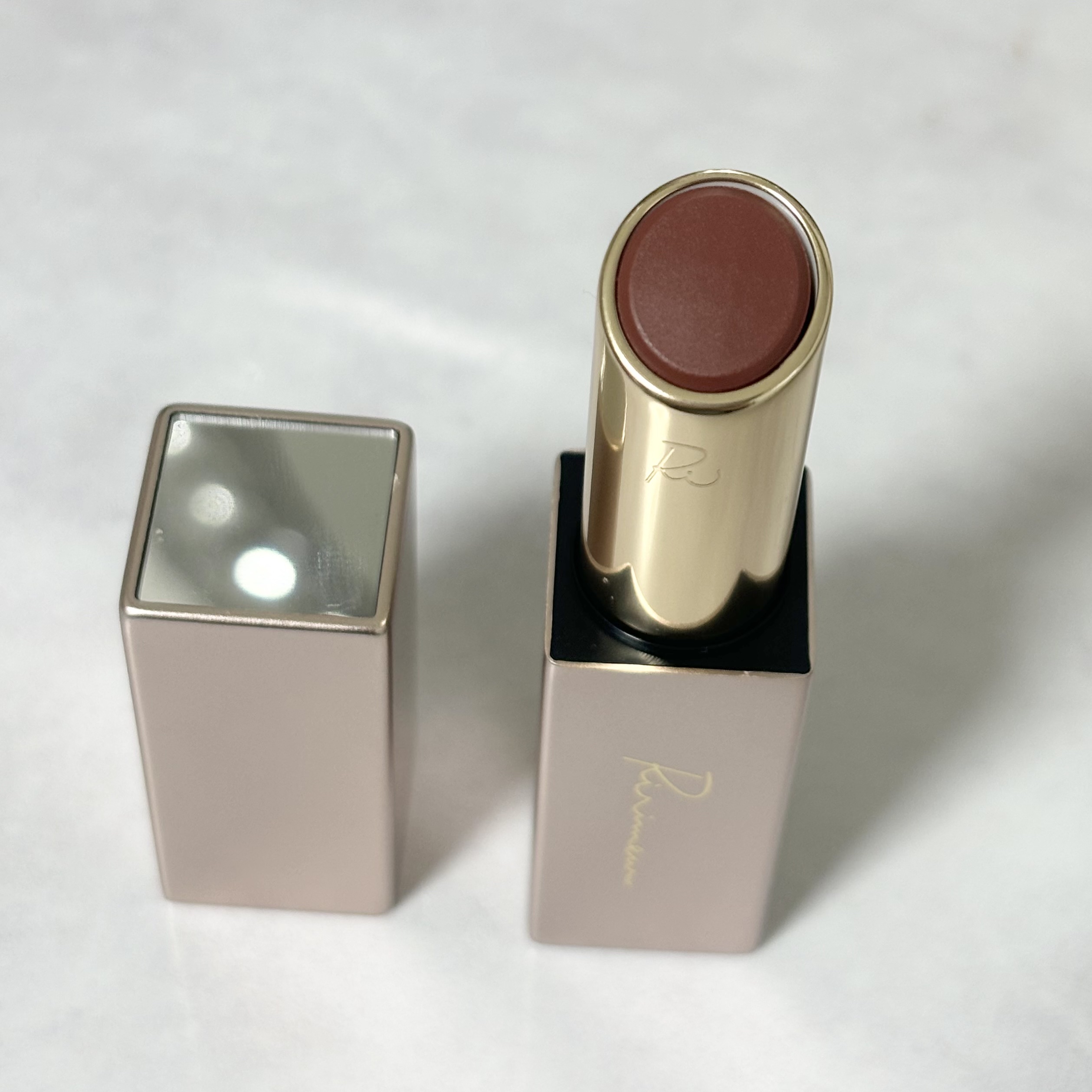 リリミュウ バタールージュ/Ririmew/口紅を使ったクチコミ（2枚目）