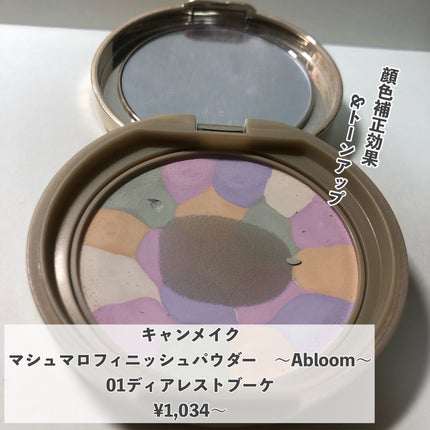 マシュマロフィニッシュパウダー ~Abloom~/キャンメイク/プレストパウダーを使ったクチコミ(2枚目)
