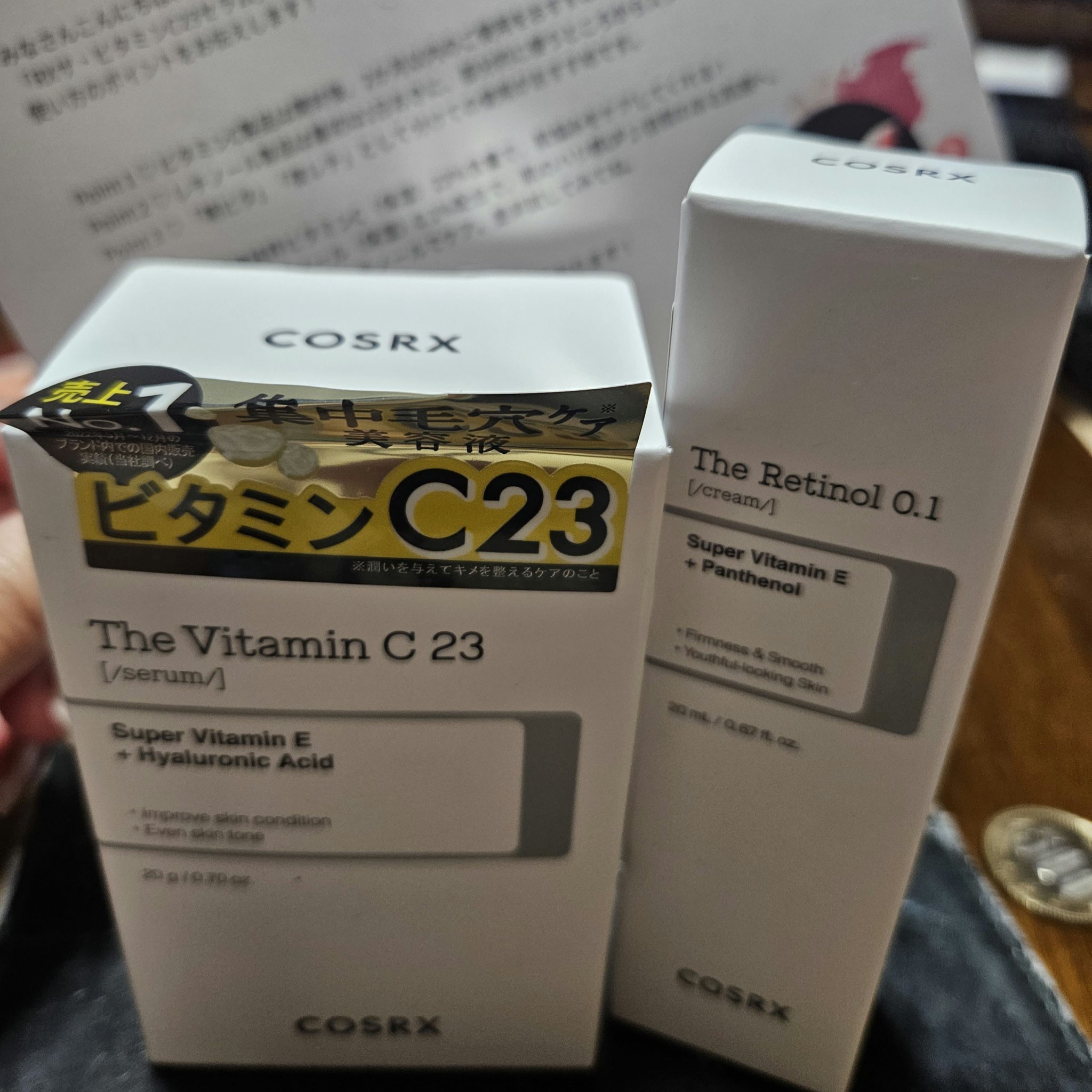 RXザ・レチノール0.1クリーム/COSRX/フェイスクリームを使ったクチコミ（1枚目）