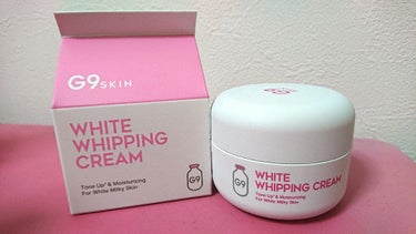 WHITE WHIPPING CREAM(ウユクリーム)/G9SKIN/化粧下地を使ったクチコミ（1枚目）