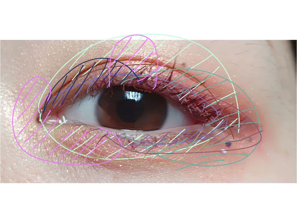 プレイカラー アイシャドウ/ETUDE/アイシャドウパレットを使ったクチコミ（3枚目）