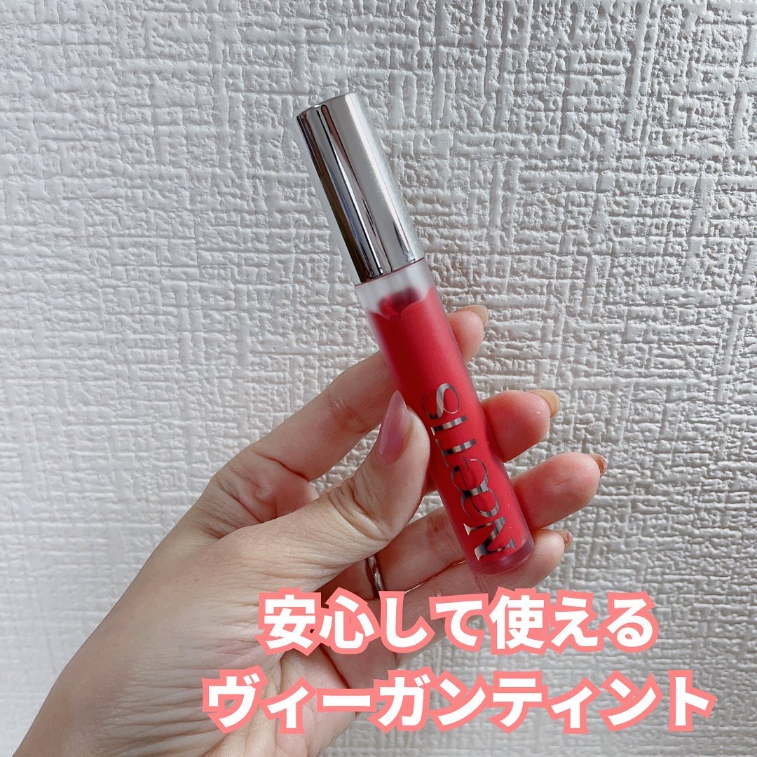 フェアリーコアステイブラーベルベットティント/NaeTIS/リップティントを使ったクチコミ（3枚目）