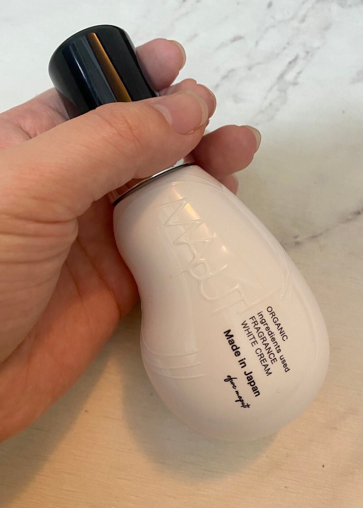 オーガニックフレグランスホワイトクリーム/MAPUTI/デリケートゾーンケアを使ったクチコミ(1枚目)