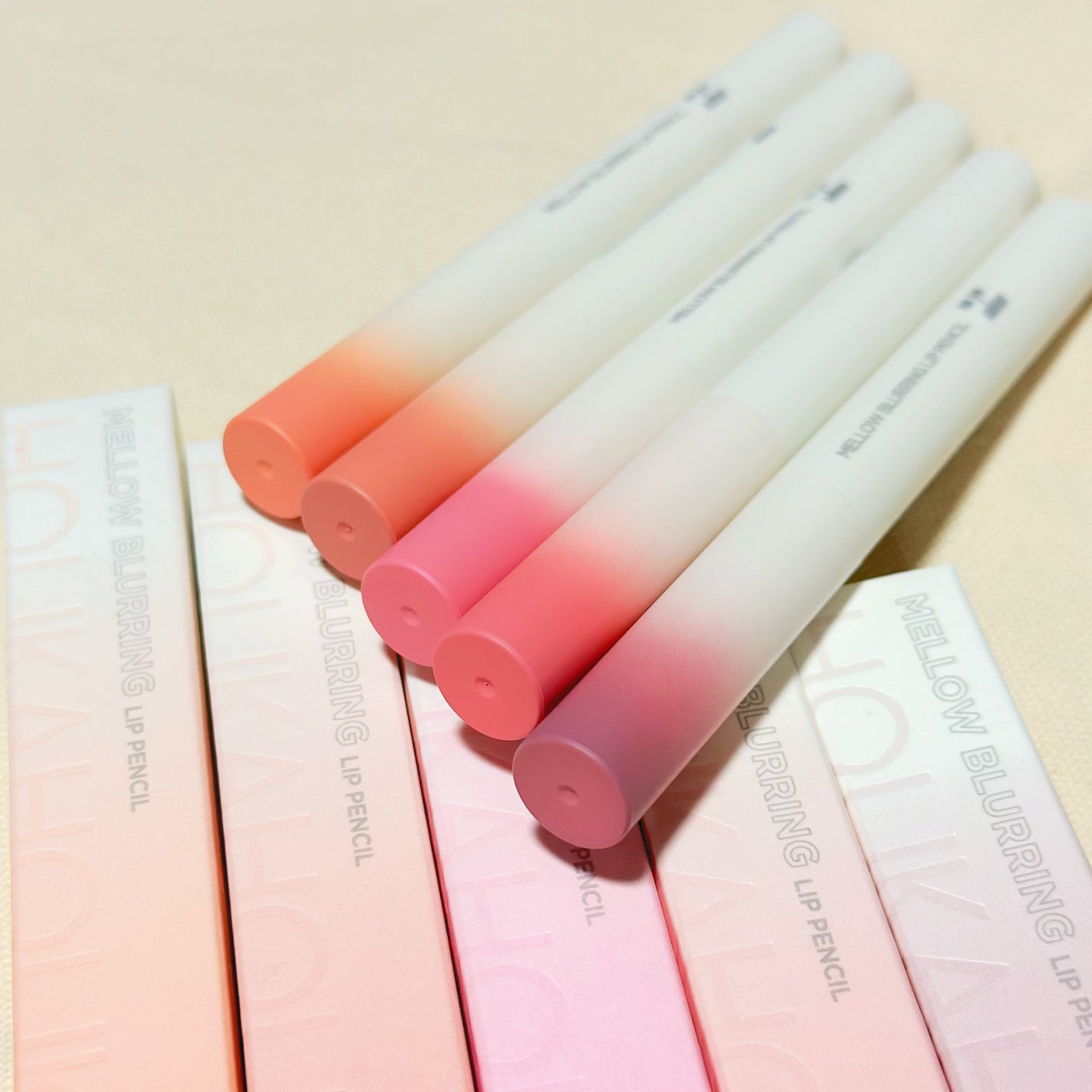 メロウブラーリングリップペンシル/HOLIKA HOLIKA/リップライナーを使ったクチコミ(5枚目)