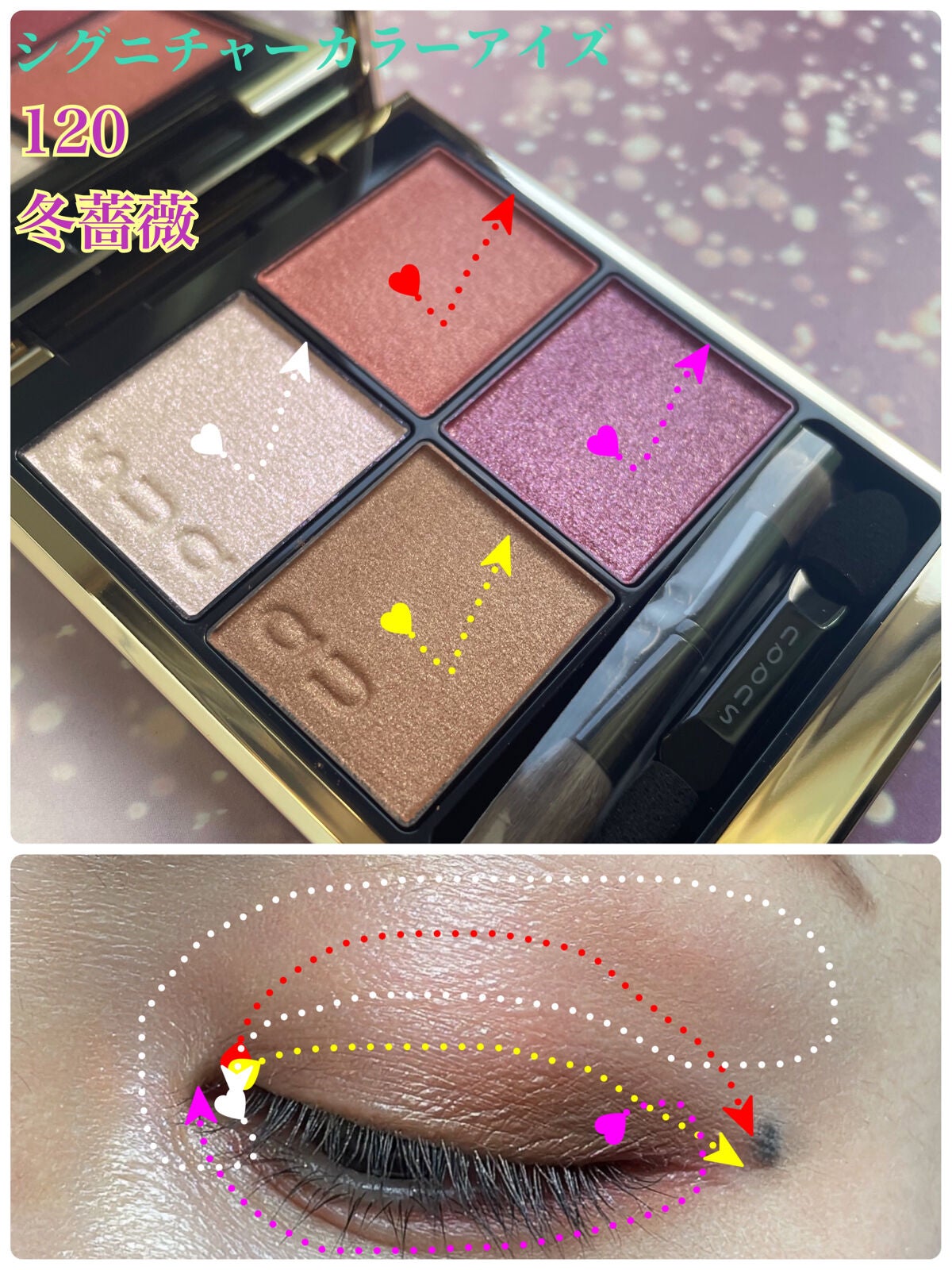 シグニチャー カラー アイズ/SUQQU/アイシャドウパレットを使ったクチコミ(3枚目)