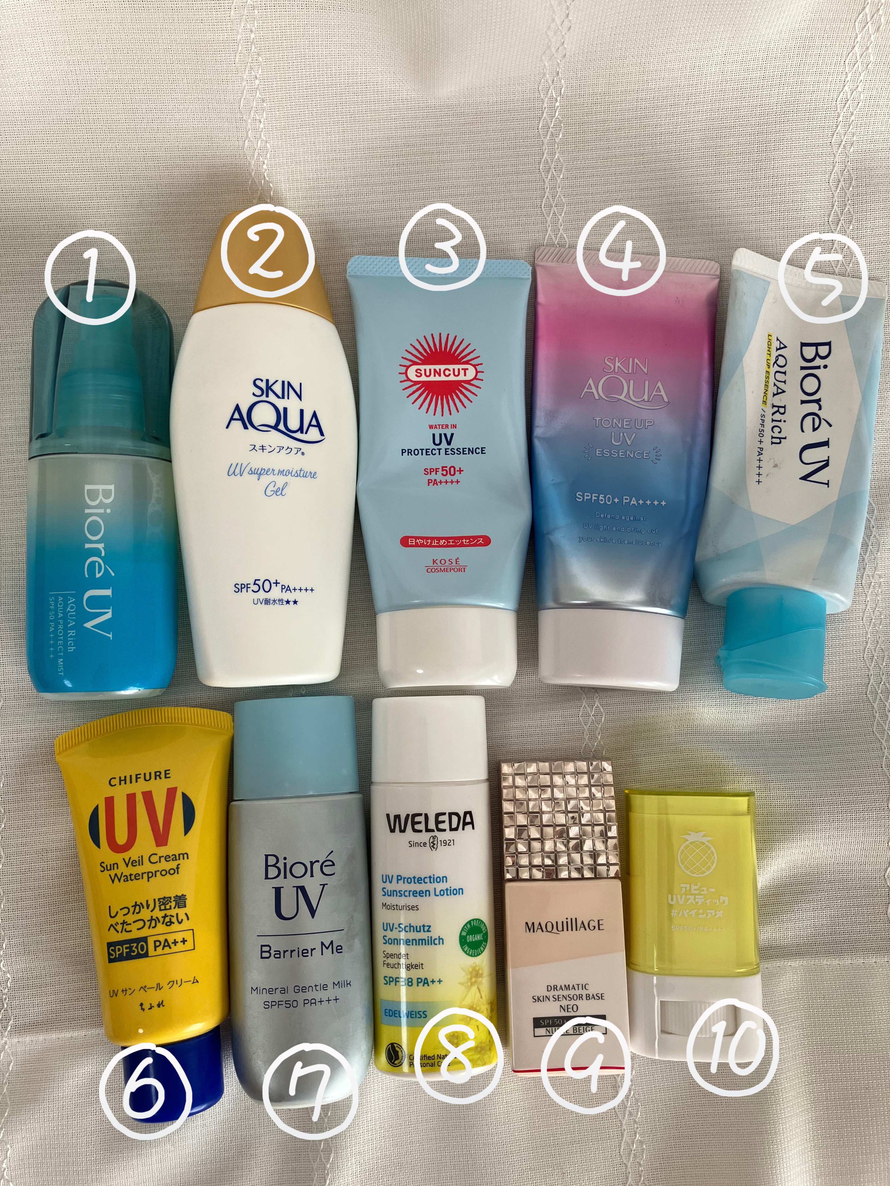 UV サン ベール クリーム（WP）/ちふれ/日焼け止めクリームを使ったクチコミ（2枚目）