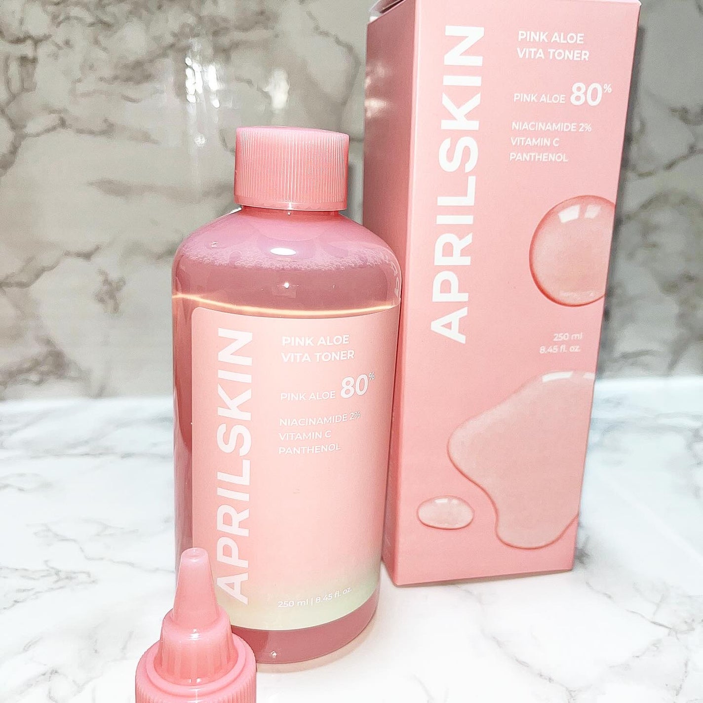 ピンクアロエビタトナー/APRILSKIN/化粧水を使ったクチコミ(1枚目)