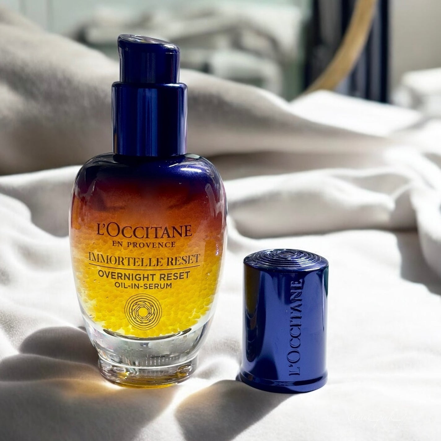 イモーテル オーバーナイトリセットセラム/L'OCCITANE/美容液を使ったクチコミ(5枚目)