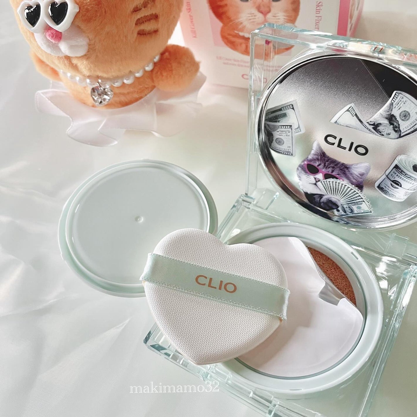 クリオ キル カバー スキン フィクサー クッション/CLIO/クッションファンデーションを使ったクチコミ(2枚目)