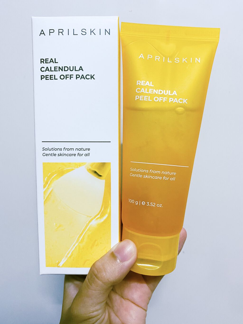 リアルカレンデュラピールオフパック/APRILSKIN/ピーリングを使ったクチコミ（1枚目）