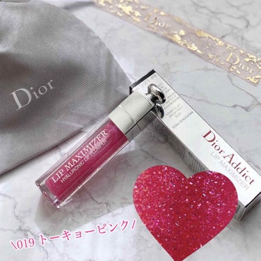 【旧】ディオール アディクト リップ マキシマイザー 019 トーキョー ピンク（生産終了）/Dior/リップグロスを使ったクチコミ（1枚目）