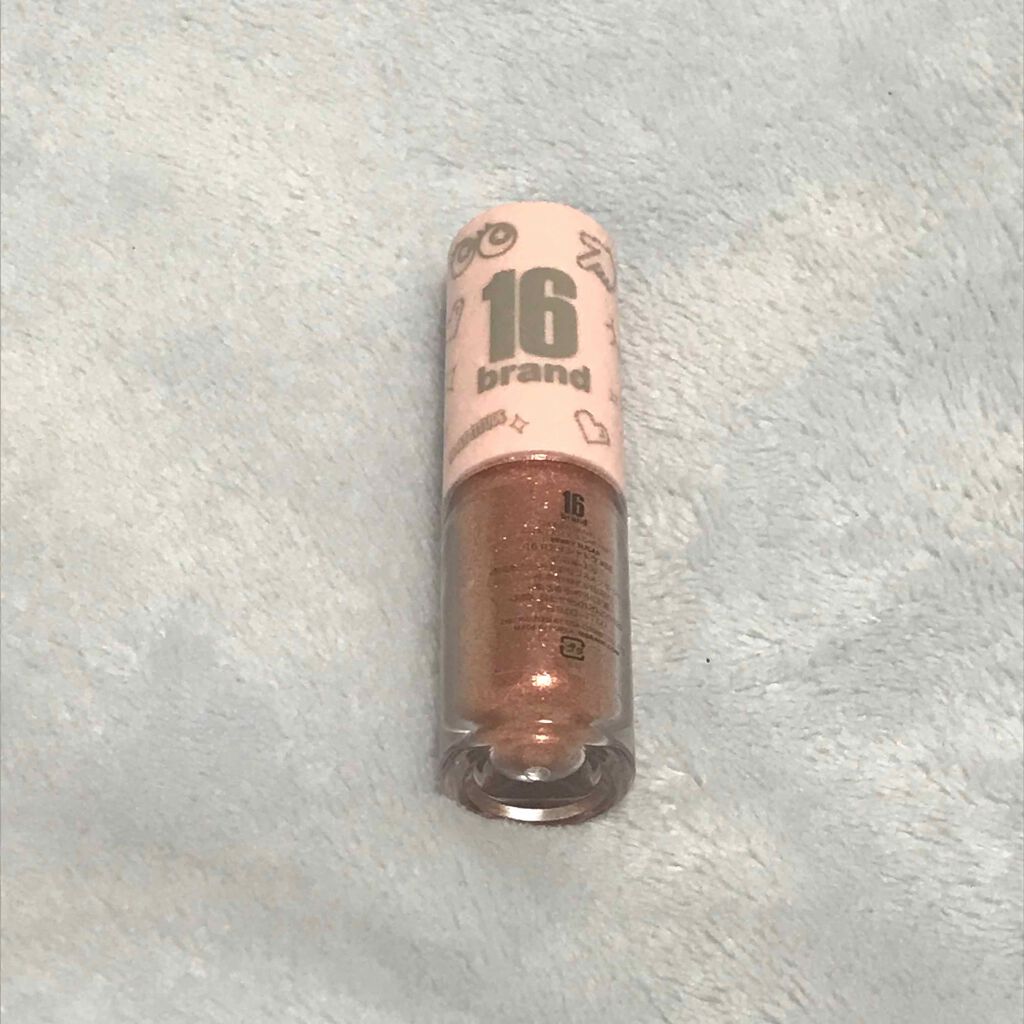 CANDYROCK SUGARPARTY/16BRAND/リキッドアイシャドウを使ったクチコミ(1枚目)