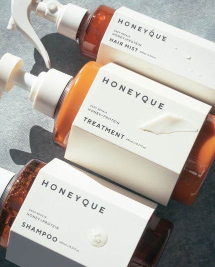 ディープリペア シャンプー モイスト/ヘアトリートメント モイスト/ハニーク/市販シャンプーを使ったクチコミ(3枚目)