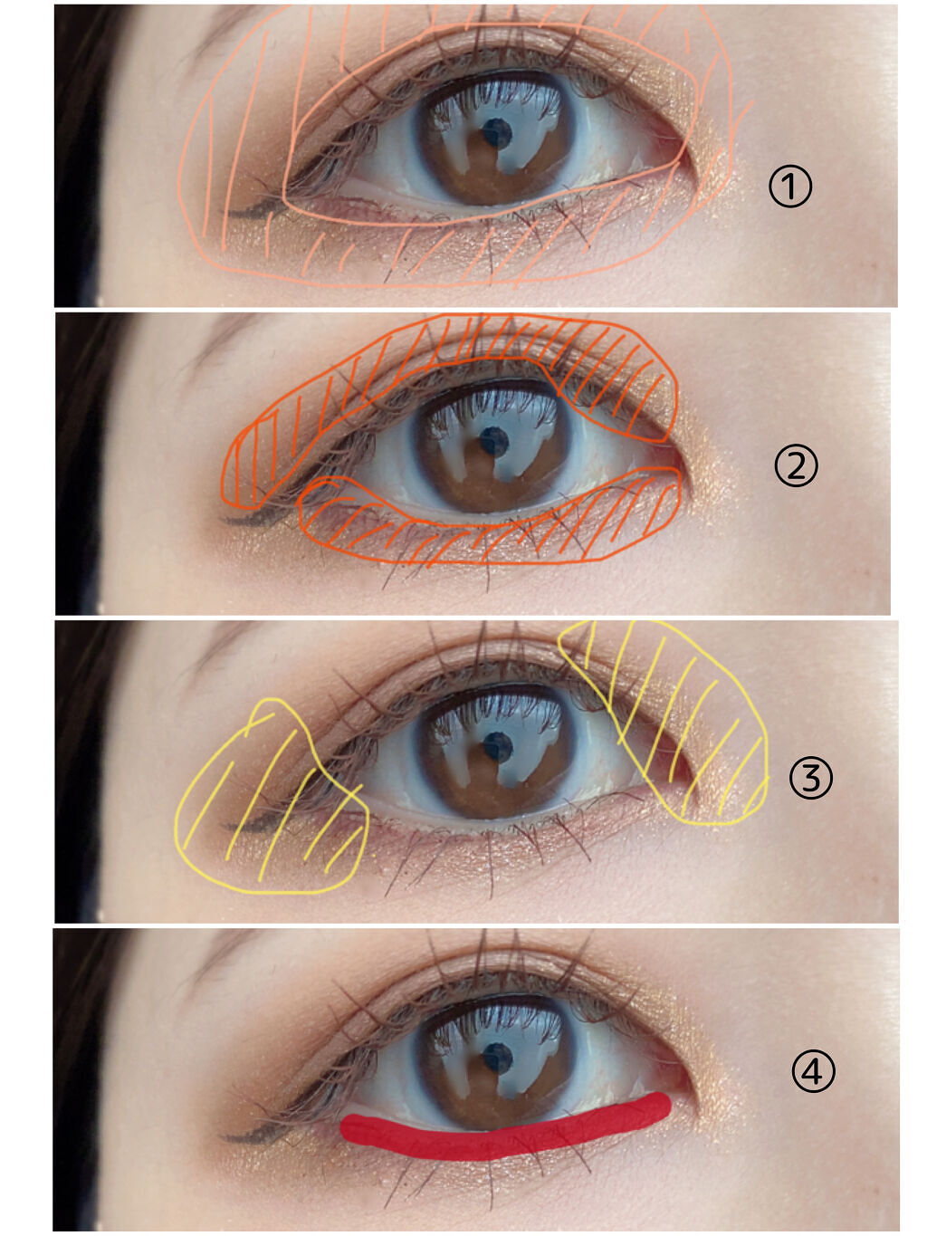 「密着アイライナー」クリームペンシル/デジャヴュ/ペンシルアイライナーを使ったクチコミ（3枚目）