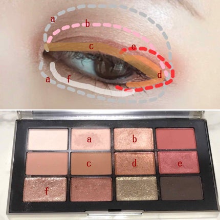 ナーズイスト ウォンテッド アイシャドーパレット/NARS/アイシャドウパレットを使ったクチコミ(4枚目)