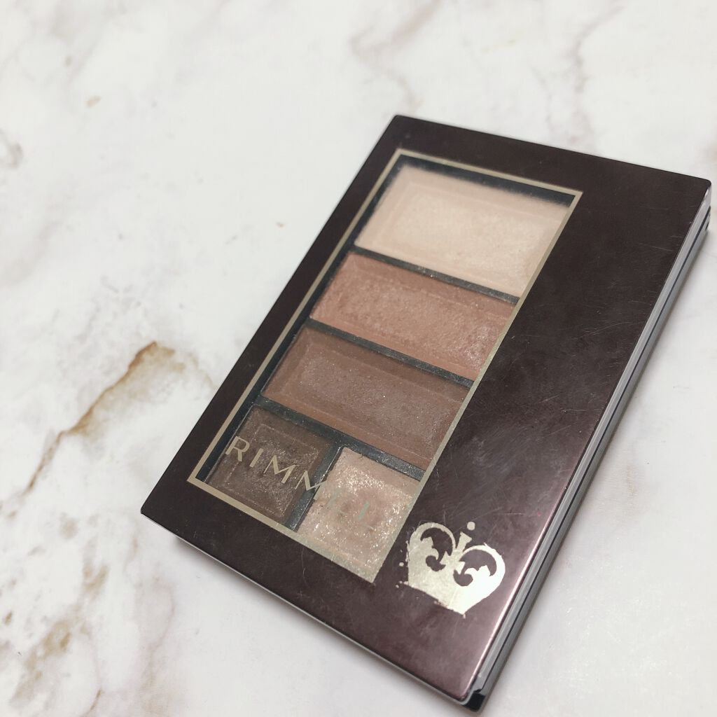 ショコラスウィート アイズ ソフトマット 001 クリームショコラ/リンメル ロンドン/アイシャドウパレットを使ったクチコミ（3枚目）