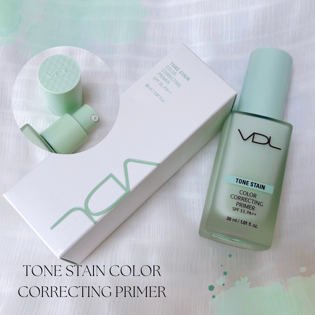 トーンステインカラーコレクティングプライマー/VDL/化粧下地を使ったクチコミ（3枚目）