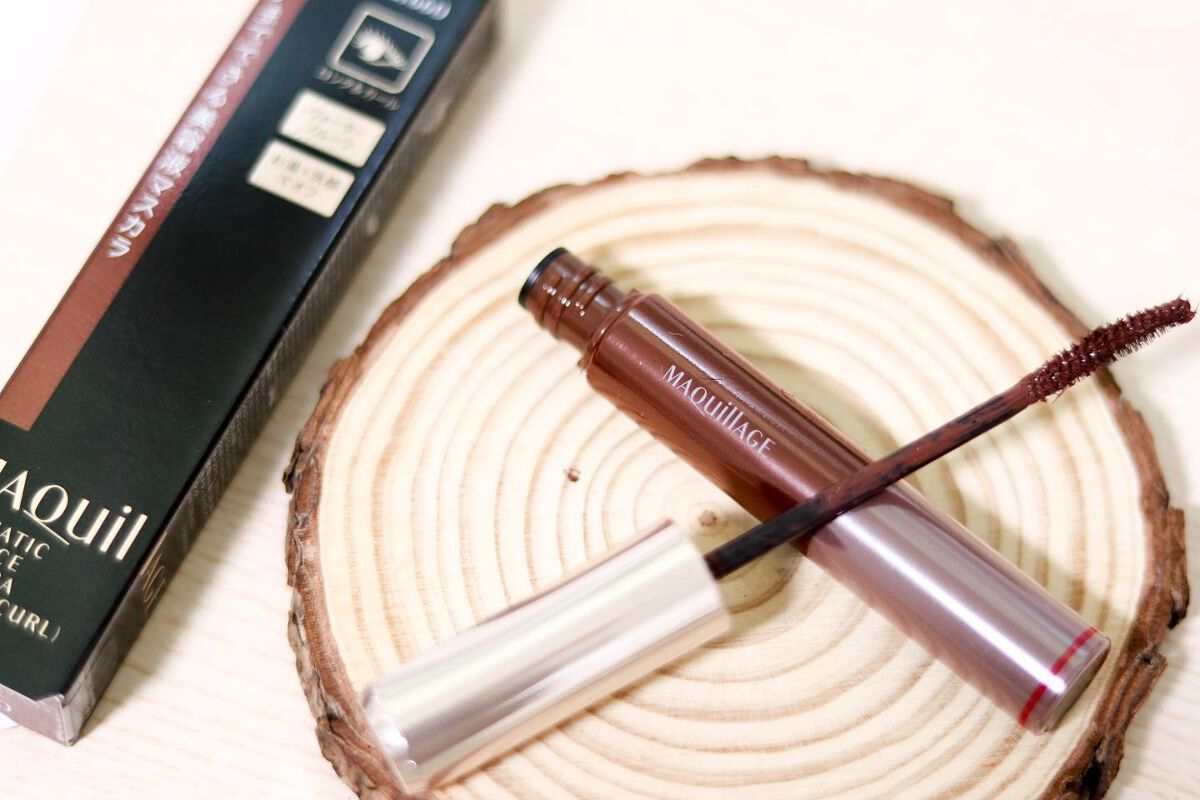 ドラマティックエッセンスマスカラ (ロング＆カール)/マキアージュ/マスカラを使ったクチコミ（2枚目）