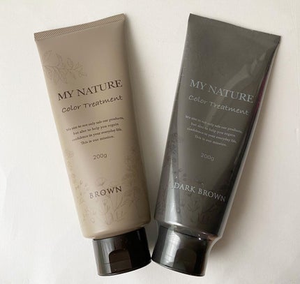 オールインワン カラートリートメント/マイナチュレ/ヘアカラーを使ったクチコミ(1枚目)