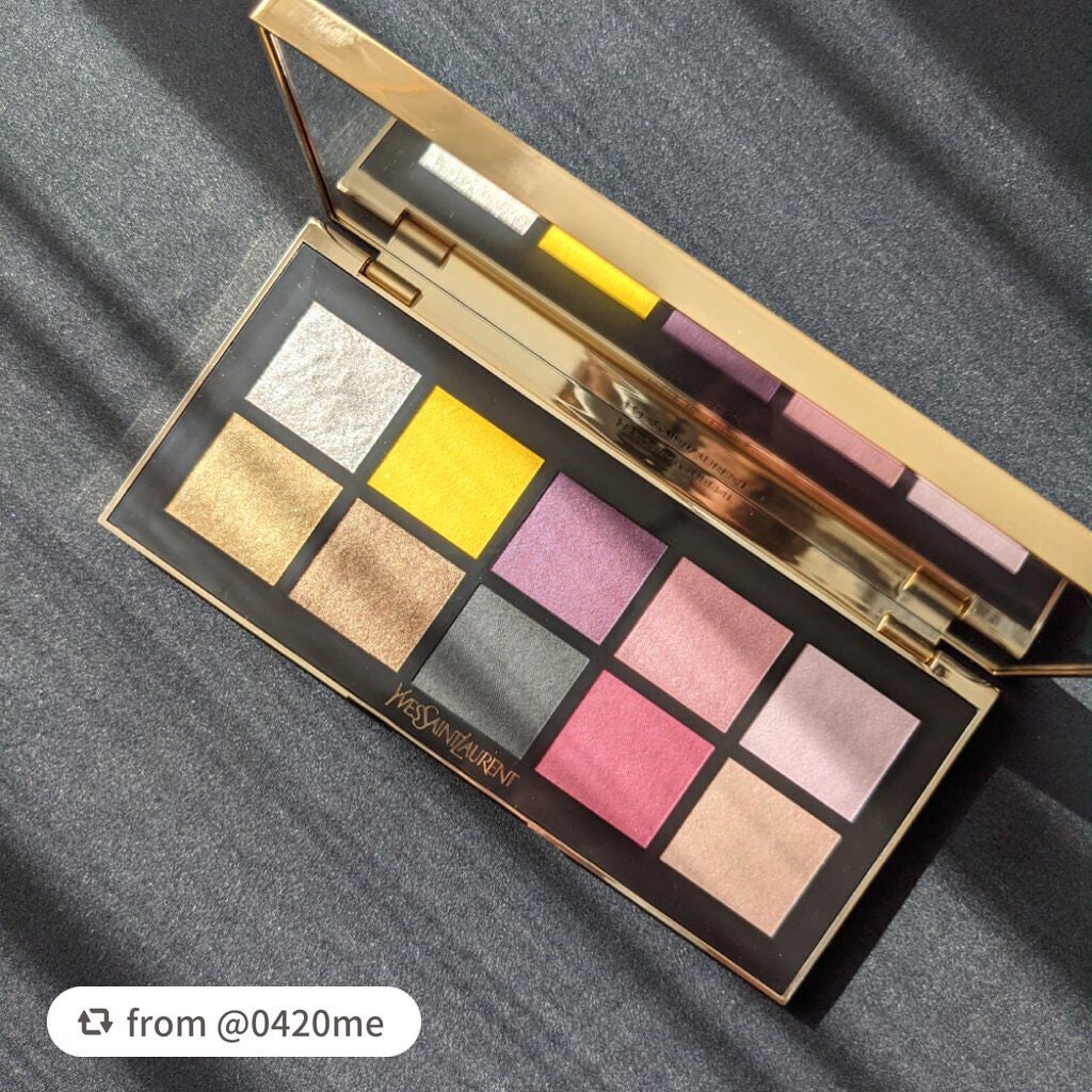 クチュール カラー クラッチ/YVES SAINT LAURENT BEAUTE/アイシャドウパレットを使ったクチコミ(6枚目)